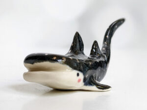 whale shark figurine porcelain