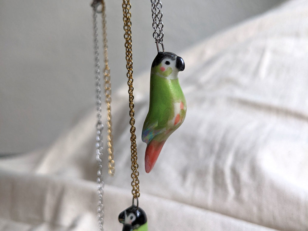custom made conure pendants 