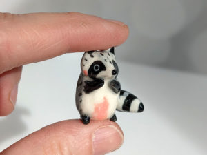 porcelain raccoon kit