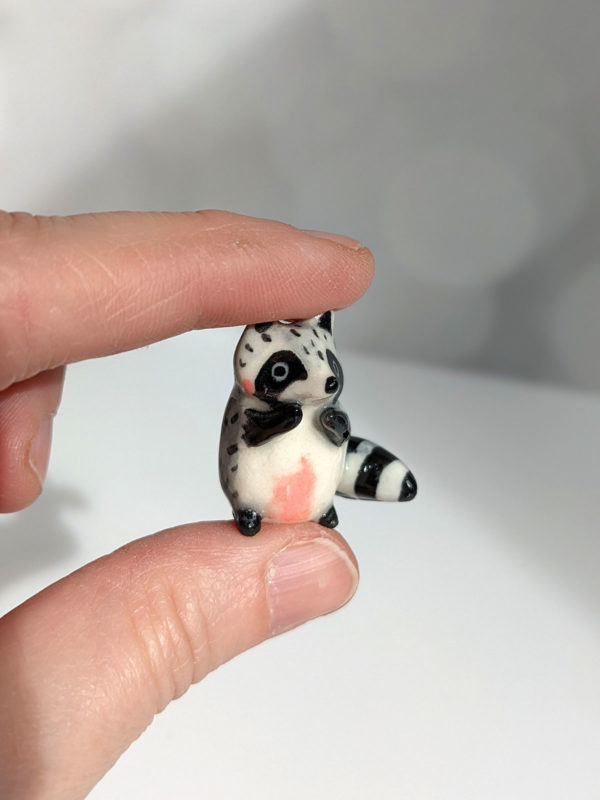 porcelain raccoon kit