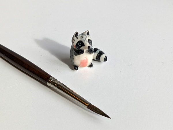 porcelain raccoon kit