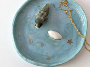 porcelain ring dish seal