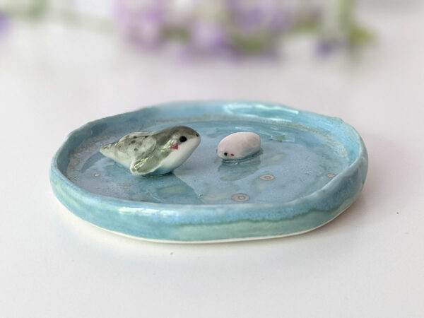 porcelain ring dish seal