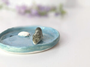 porcelain ring dish seal