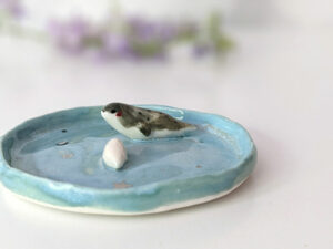 porcelain ring dish seal