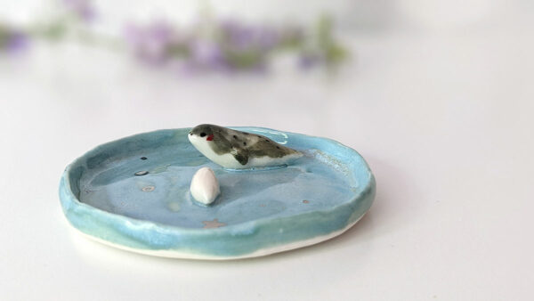 porcelain ring dish seal