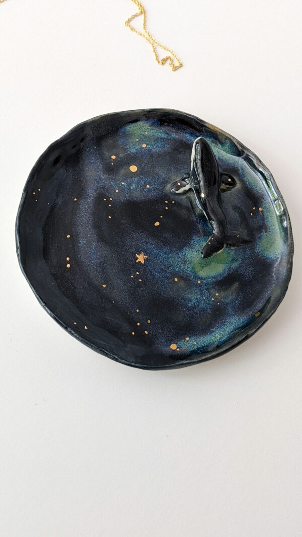 whale jewelry dish