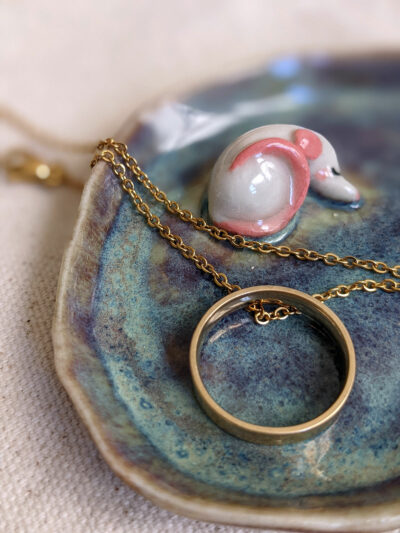 Porcelain Jewelry Tray : Rat + Oval - Image 6