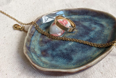 Porcelain Jewelry Tray : Rat + Oval - Image 9