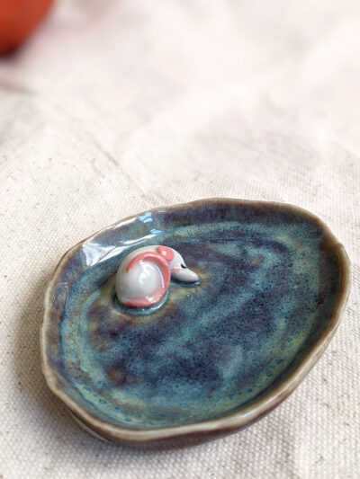Porcelain Jewelry Tray : Rat + Oval - Image 11