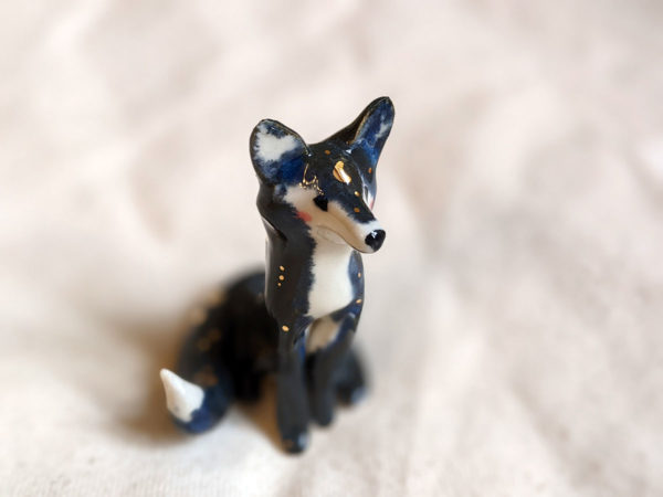 porcelain night fox