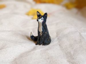 porcelain night fox