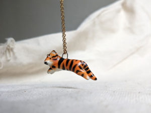 leaping tiger pendant