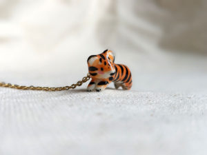 leaping tiger pendant