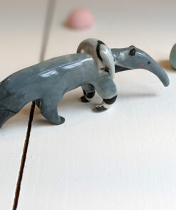 Porcelain Anteater and Baby