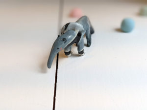 anteater porcelain figurine