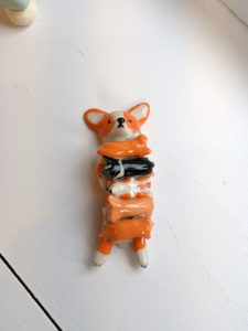 Maman Corgi en Porcelaine – Image 7