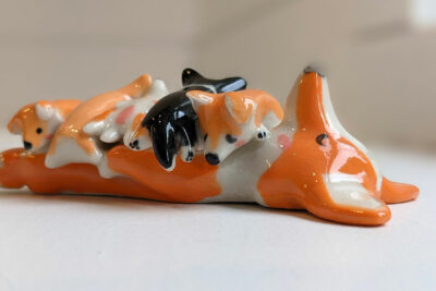 Maman Corgi en Porcelaine – Image 4