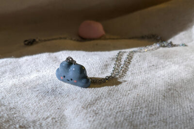 Pendentif Porcelaine : Nuage Meh – Image 5