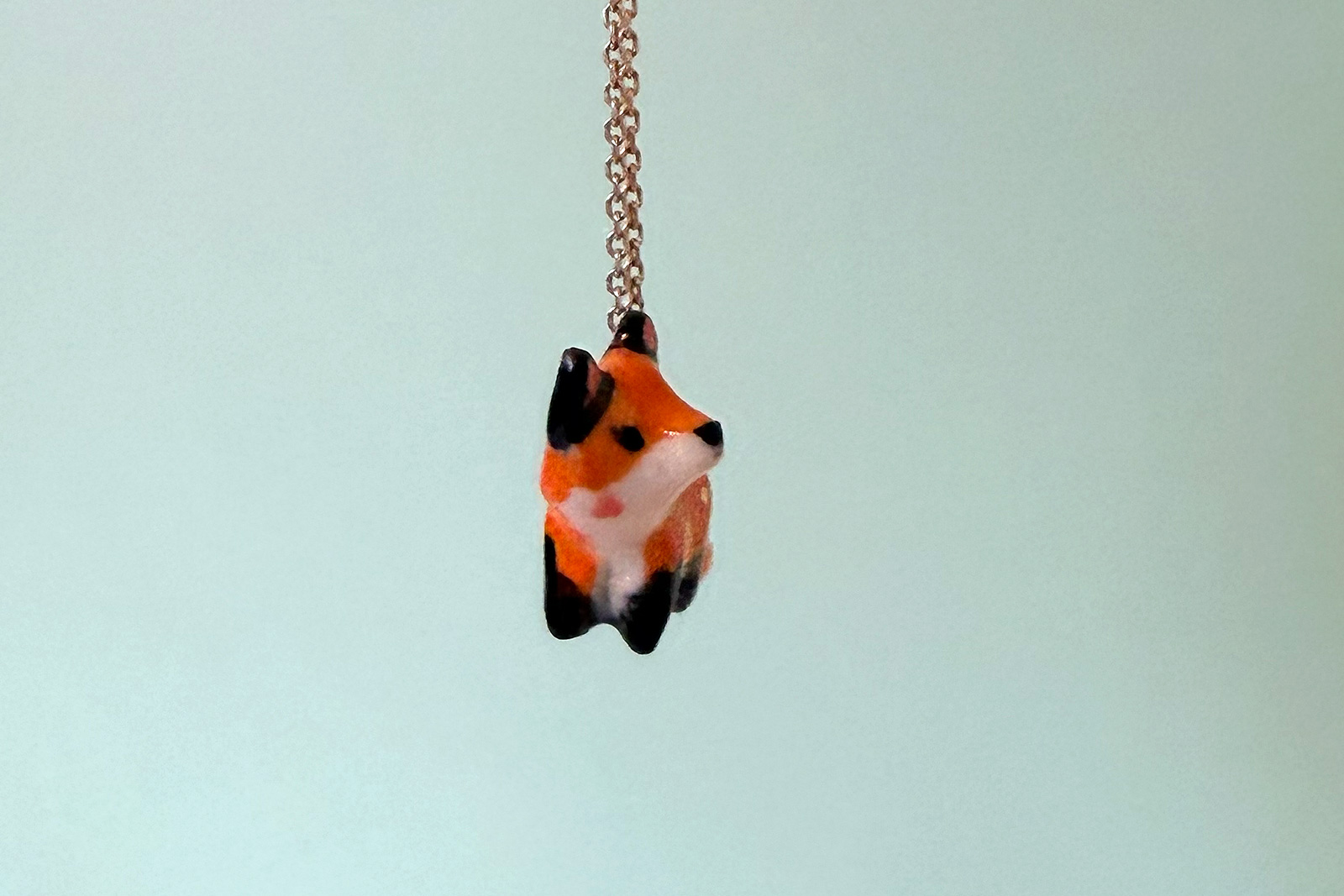 Pendant - Red Fox - gold - Image 4
