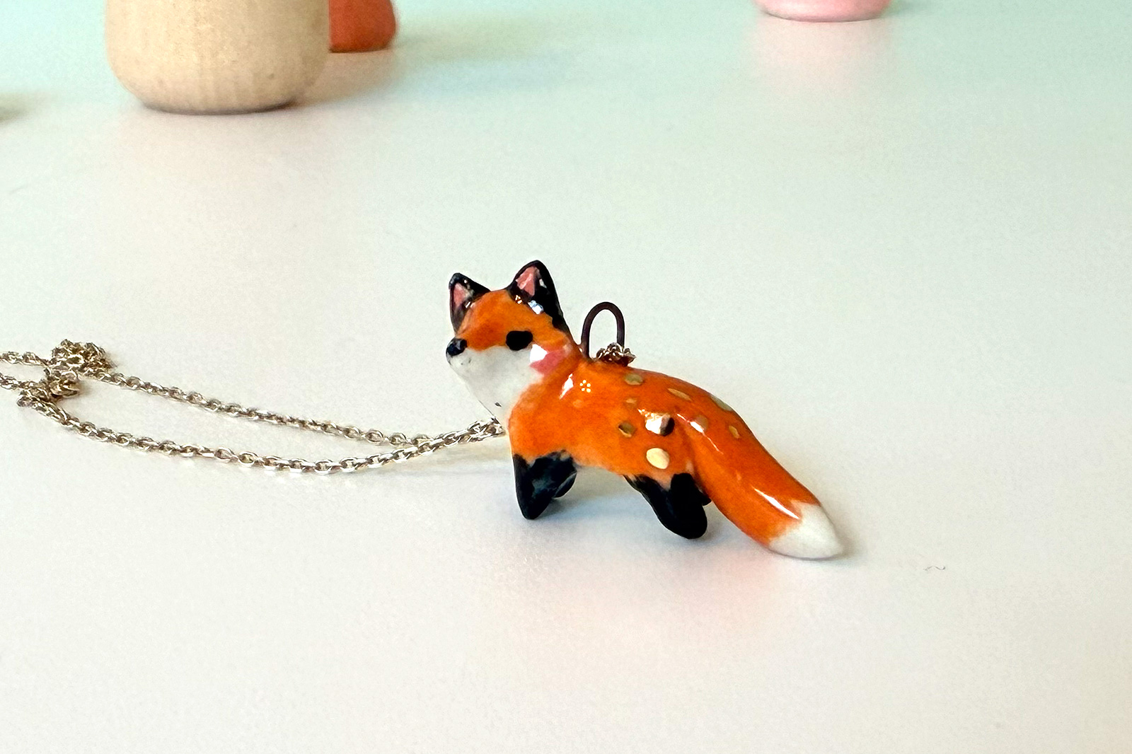 Pendant - Red Fox - gold - Image 6