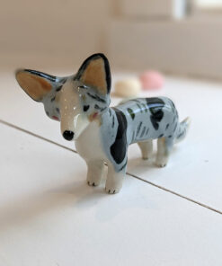 Ceramic Cardigan Welsh Corgi - Blue Merle