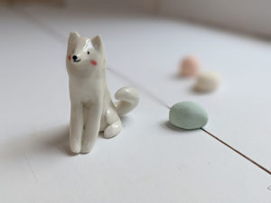 samoyede figurine