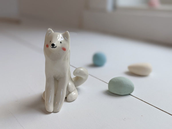 samoyede figurine