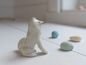 samoyede figurine