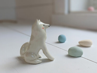 samoyede figurine