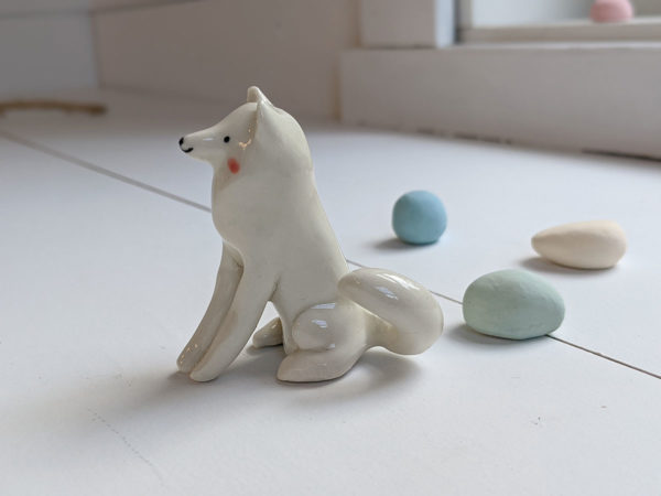 samoyede figurine