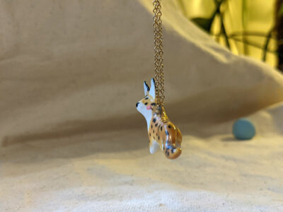 Porcelain Serval Pendant - Image 9