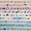 cute animal pattern washi tape