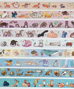 cute animal pattern washi tape
