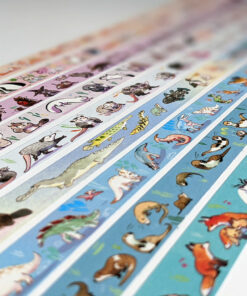cute animal pattern washi tape