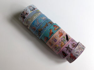 cute animal pattern washi tape