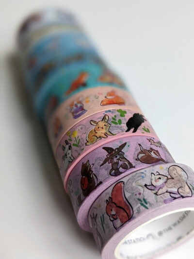 cute animal pattern washi tape