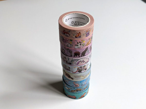 cute animal pattern washi tape