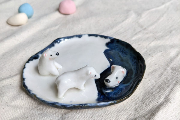 polar bear tray