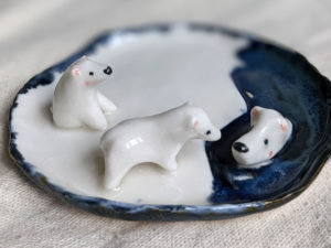 polar bear tray