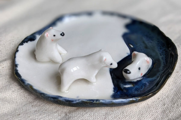 polar bear tray