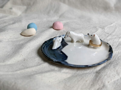 Polar bear family Tray - Image 5