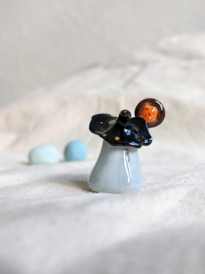 Figurine porcelaine Hamster Mage – Image 5