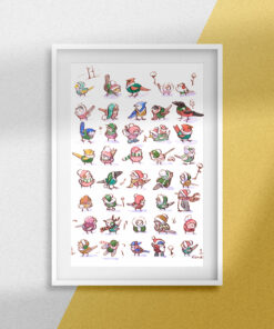 41 Birds in Christmas Sweaters