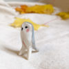 owl porcelain figurine chouette