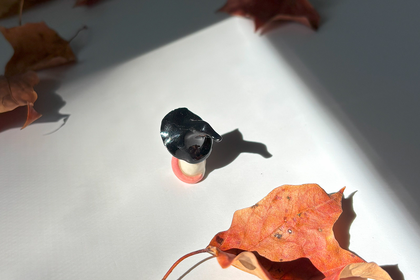 Alternative view of Witch Mouse Porcelain Figurine - Wand
