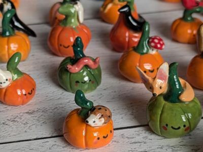 Porcelain Pumpkins + Friend - Image 2