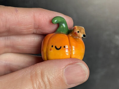 Porcelain Pumpkins + Friend - Image 4