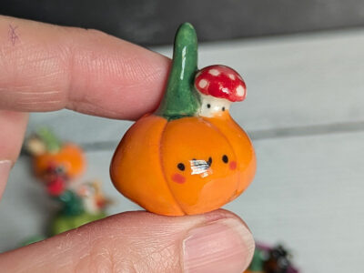 Porcelain Pumpkins + Friend - Image 8