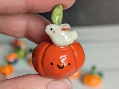 Porcelain Pumpkins + Friend - Image 9